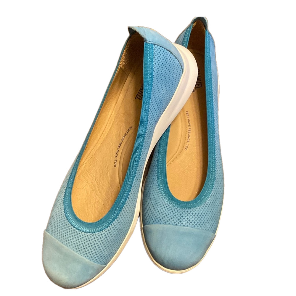 Samuel Hubbard shoes. Comfy slip ons. Never  worn.  Bought from display